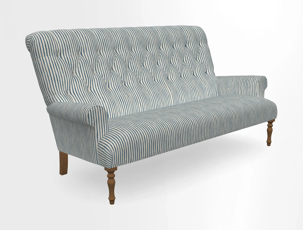 Chelsham 3 seater sofa in Two Tone Plain Biscuit