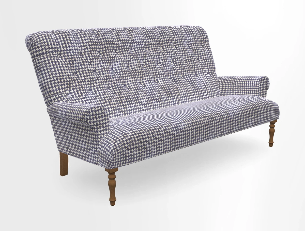 Chelsham 3 seater sofa in Two Tone Plain Biscuit