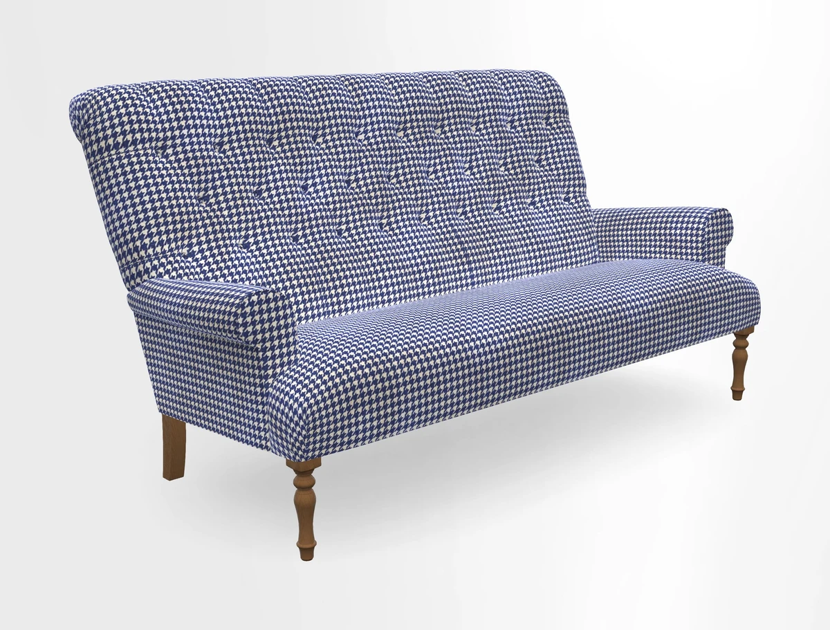 Chelsham 3 seater sofa in Two Tone Plain Biscuit