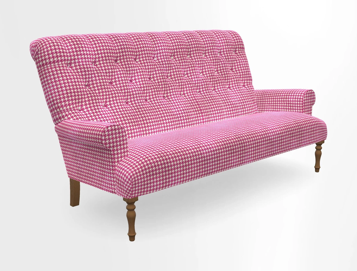 Chelsham 3 seater sofa in Two Tone Plain Biscuit