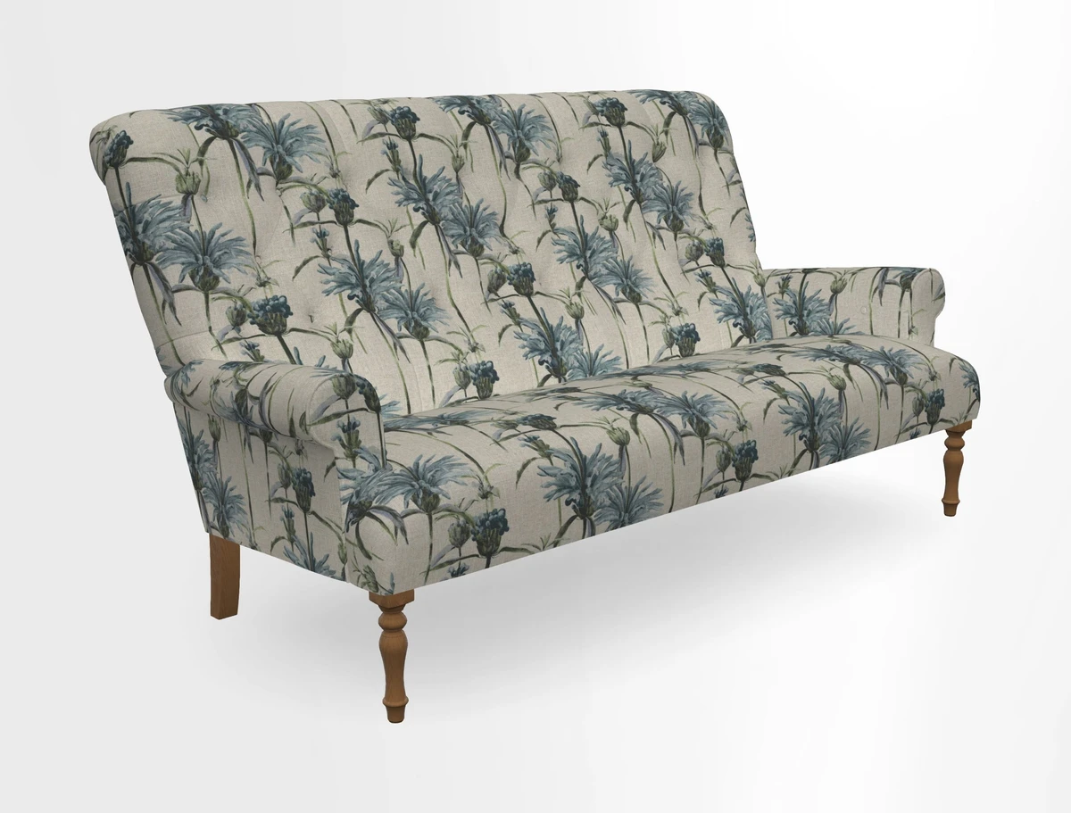 Chelsham 3 seater sofa in Two Tone Plain Biscuit