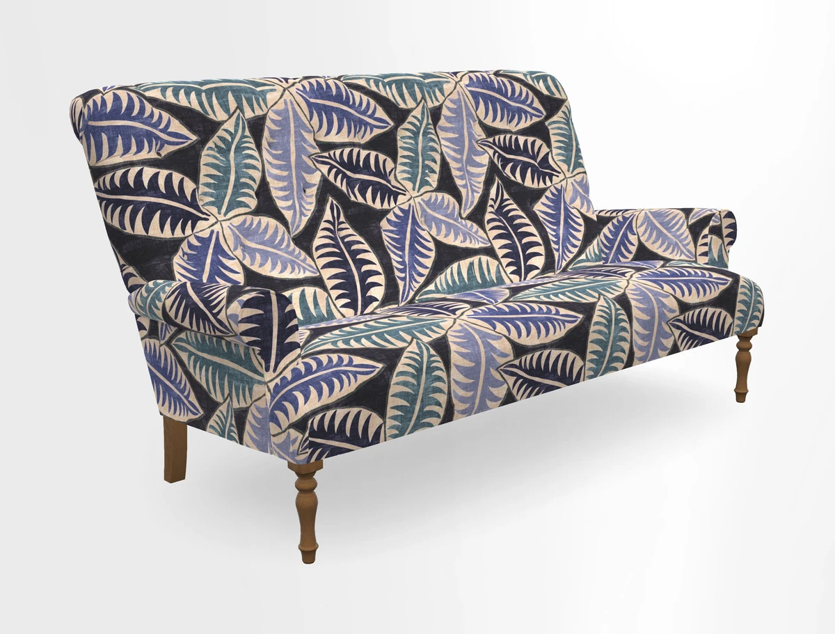 Chelsham 3 seater sofa in Two Tone Plain Biscuit
