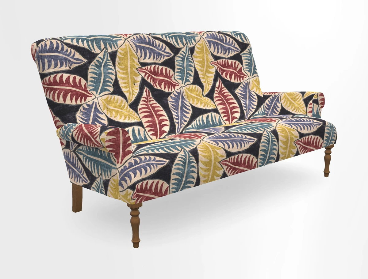 Chelsham 3 seater sofa in Two Tone Plain Biscuit