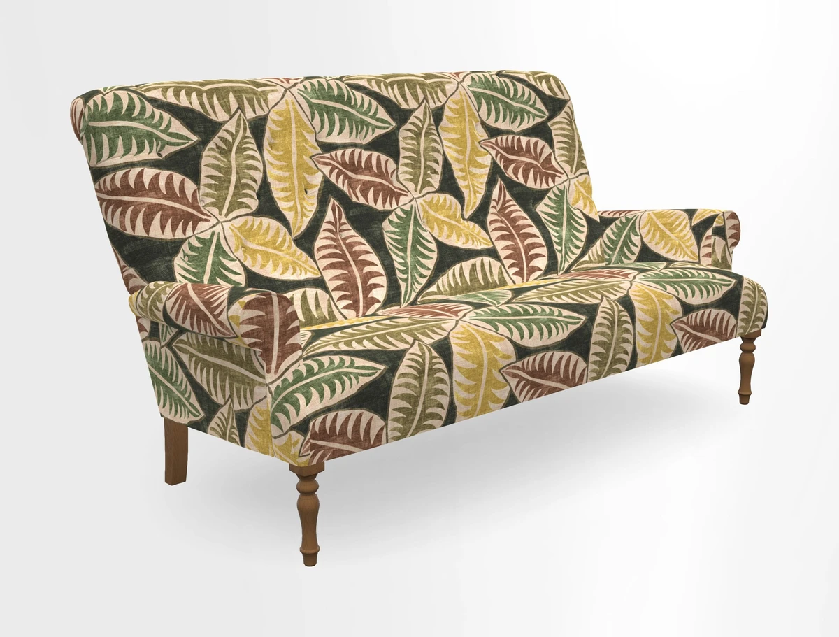 Chelsham 3 seater sofa in Two Tone Plain Biscuit