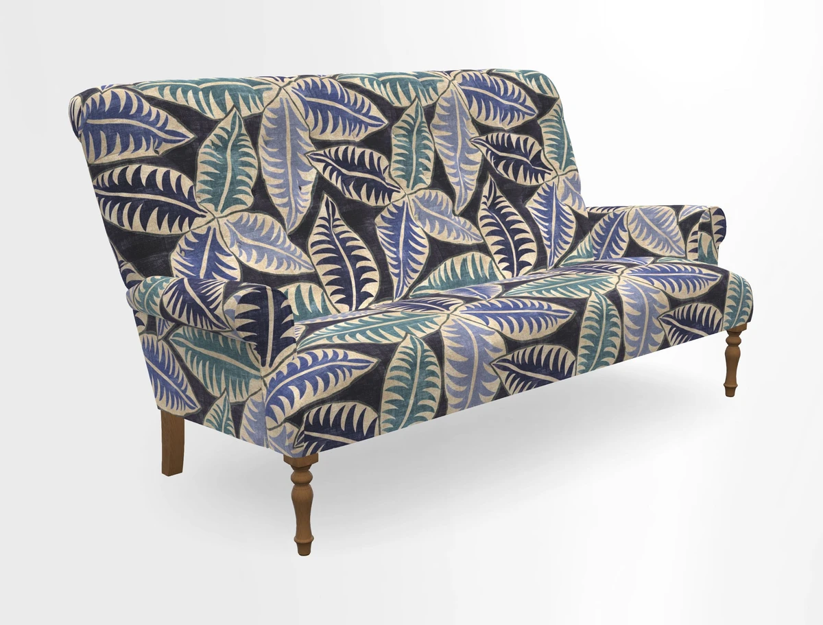 Chelsham 3 seater sofa in Two Tone Plain Biscuit