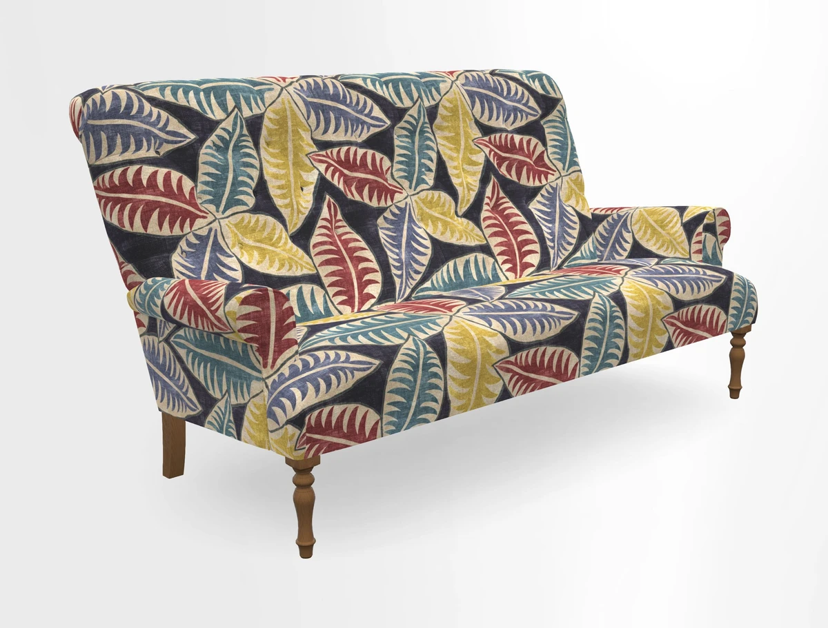 Chelsham 3 seater sofa in Two Tone Plain Biscuit