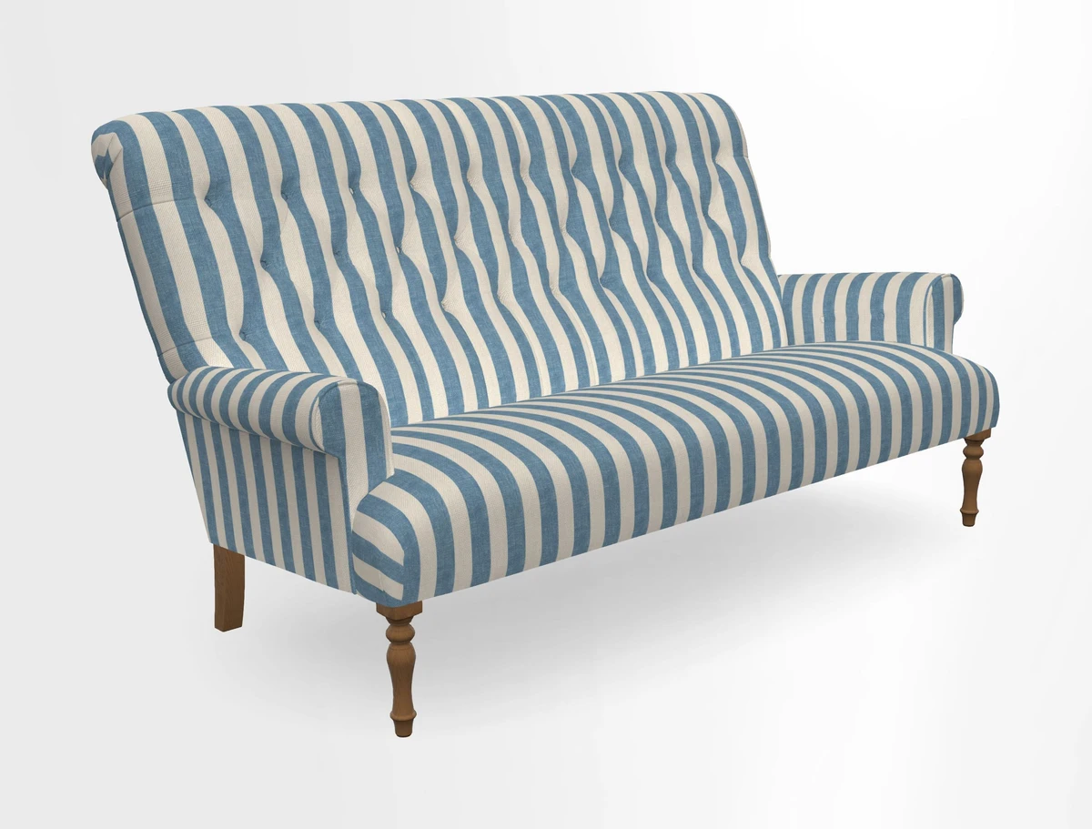 Chelsham 3 seater sofa in Two Tone Plain Biscuit