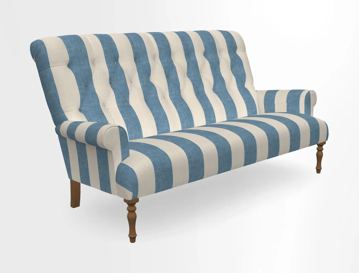 Chelsham 3 seater sofa in Two Tone Plain Biscuit