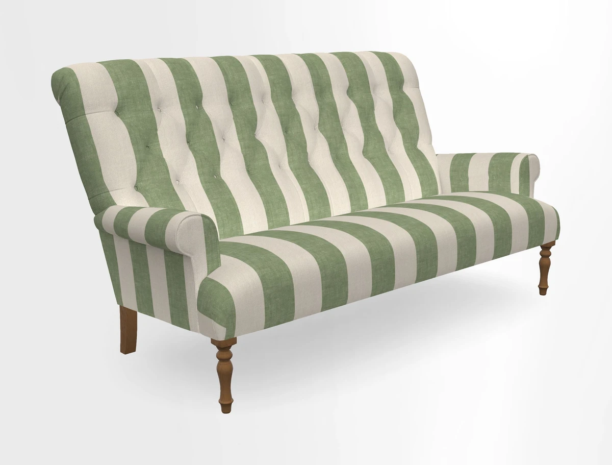 Chelsham 3 seater sofa in Two Tone Plain Biscuit