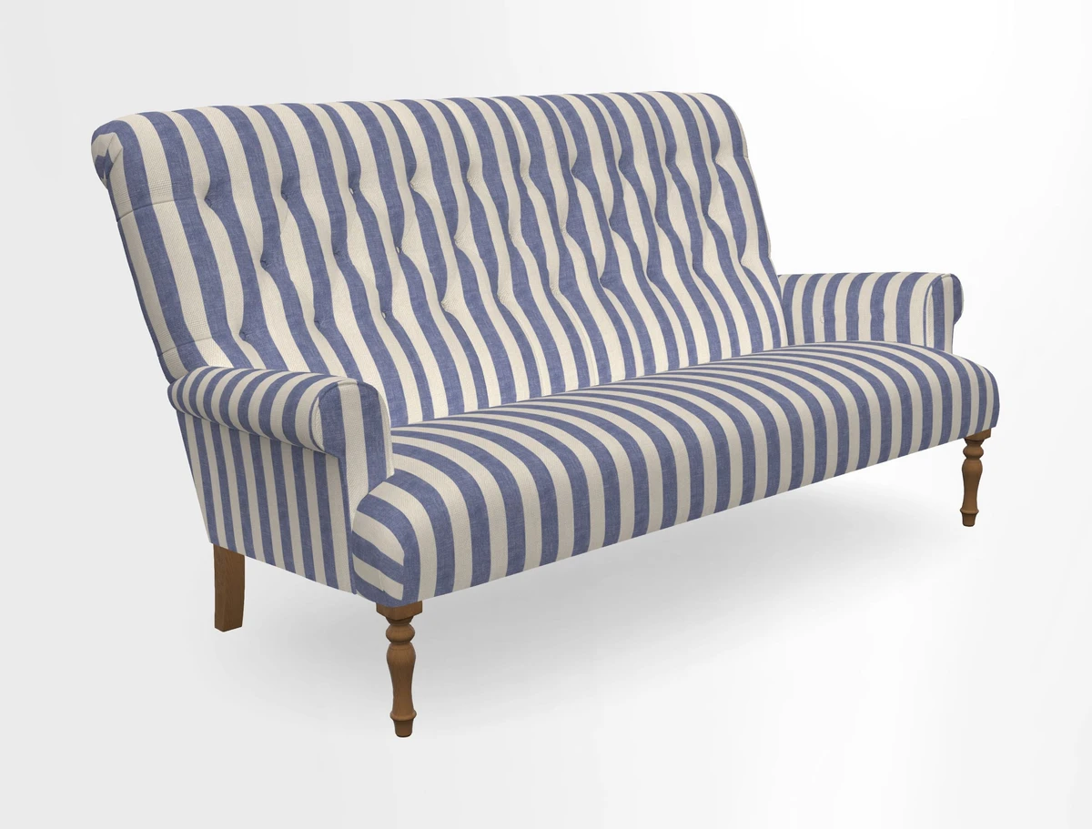 Chelsham 3 seater sofa in Two Tone Plain Biscuit