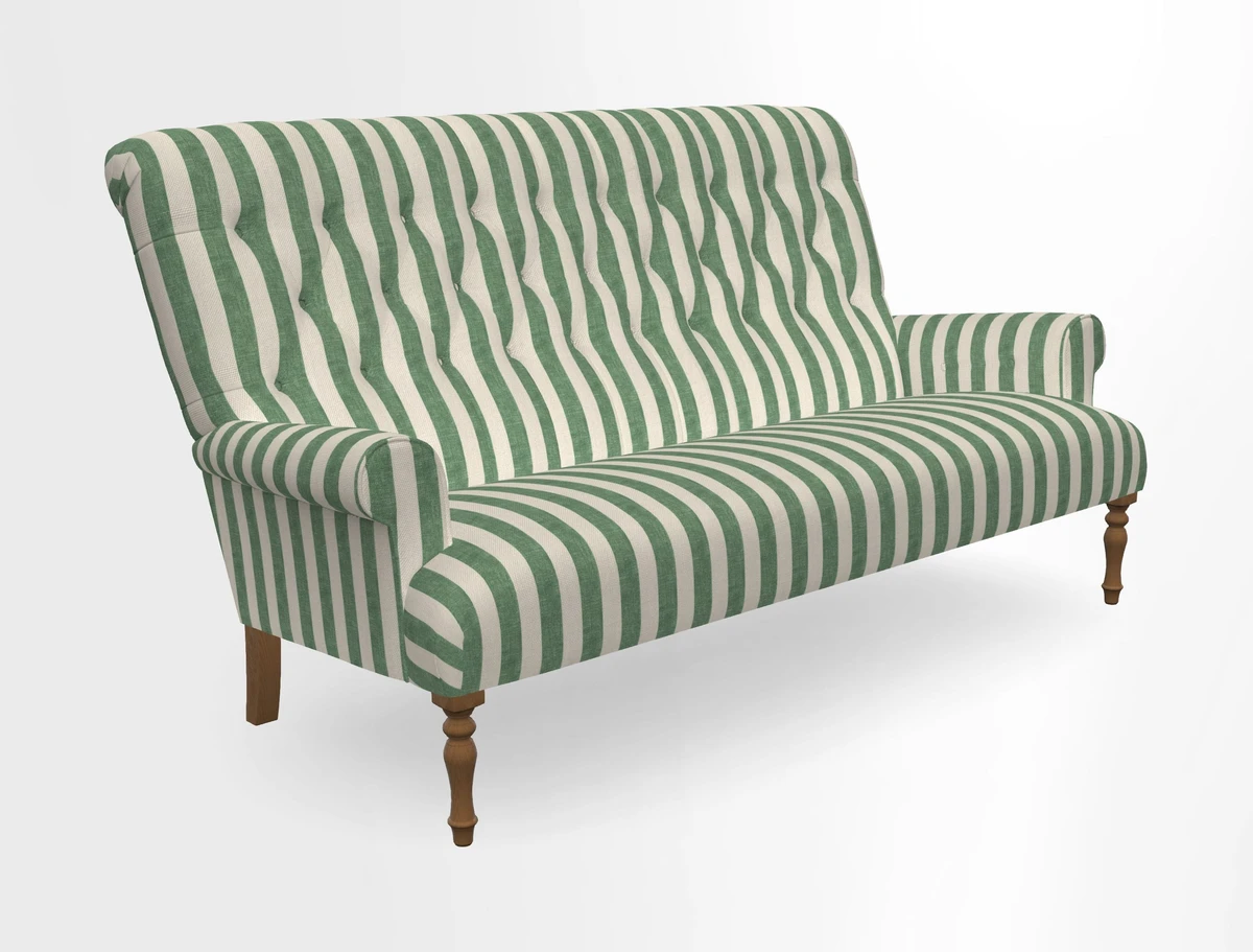 Chelsham 3 seater sofa in Two Tone Plain Biscuit