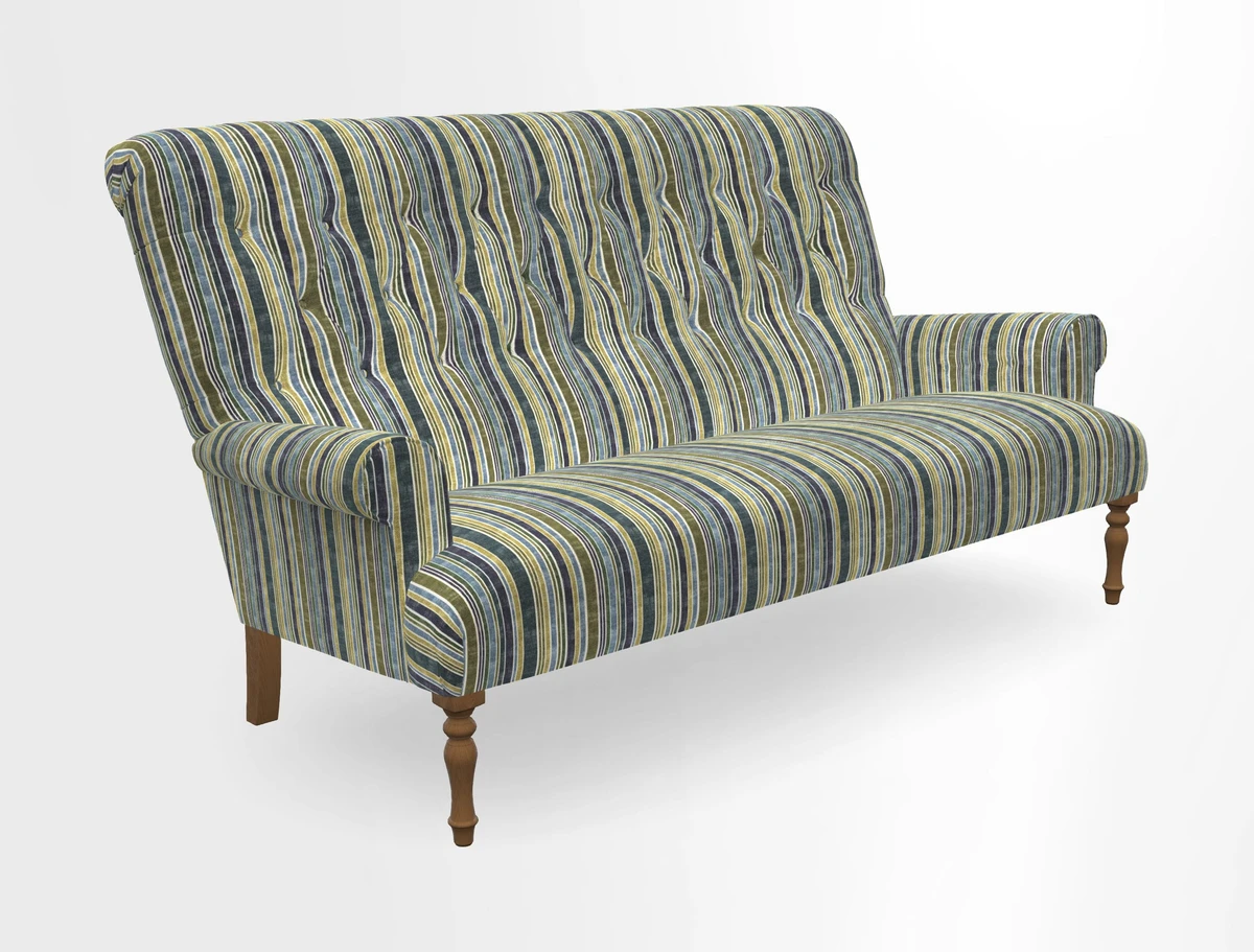 Chelsham 3 seater sofa in Two Tone Plain Biscuit
