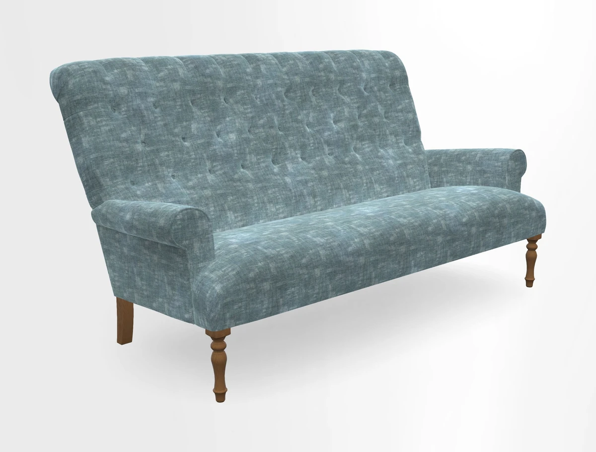 Chelsham 3 seater sofa in Two Tone Plain Biscuit