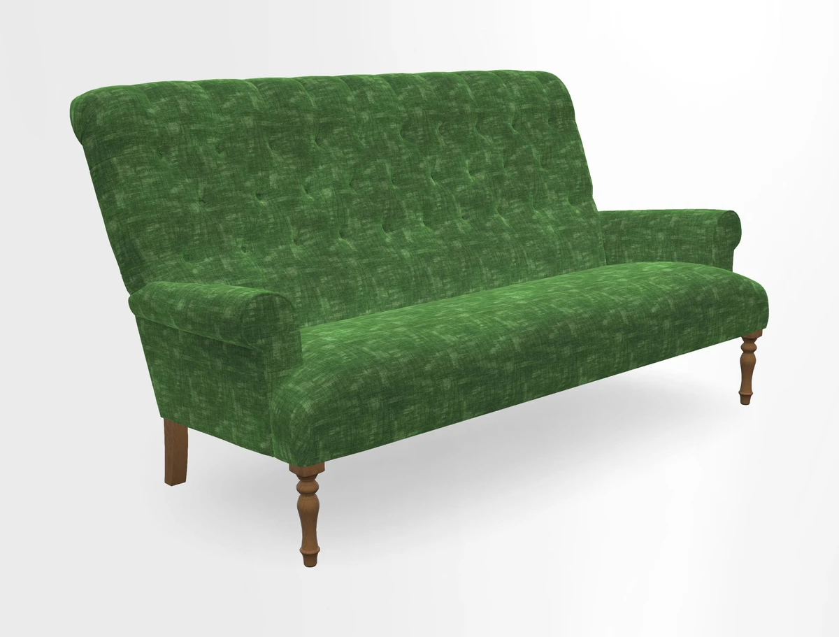 Chelsham 3 seater sofa in Two Tone Plain Biscuit