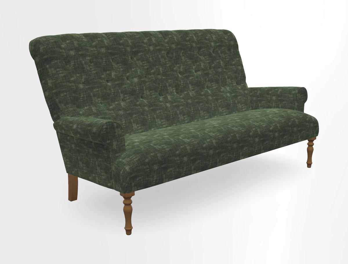Chelsham 3 seater sofa in Two Tone Plain Biscuit