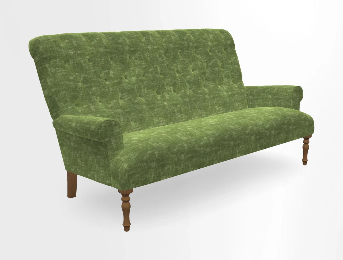 Chelsham 3 seater sofa in Two Tone Plain Biscuit