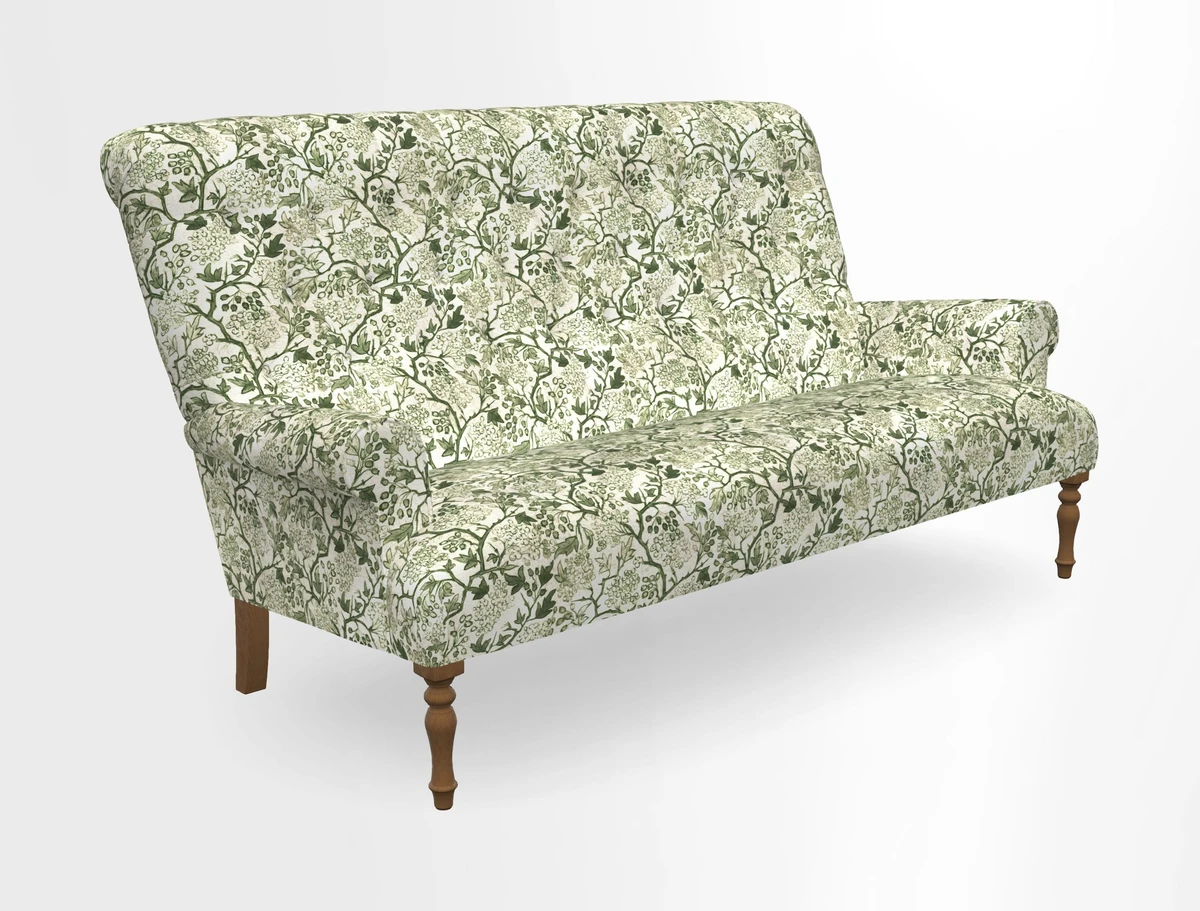 Chelsham 3 seater sofa in Two Tone Plain Biscuit