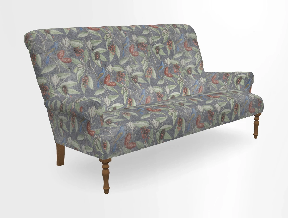 Chelsham 3 seater sofa in Two Tone Plain Biscuit