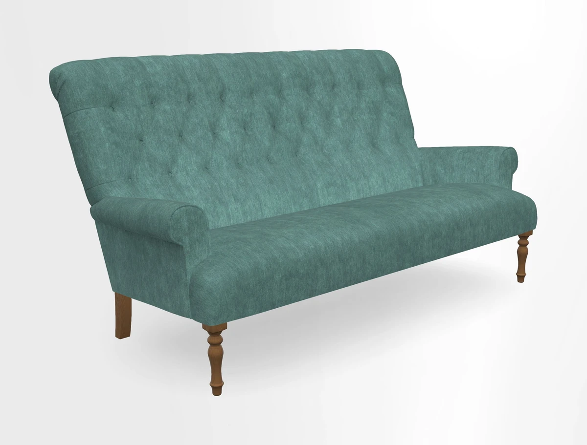 Chelsham 3 seater sofa in Two Tone Plain Biscuit