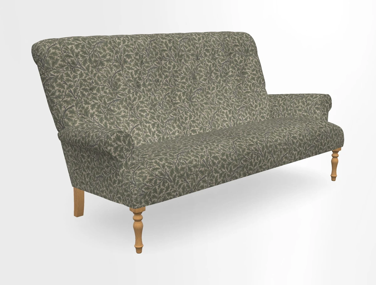 Chelsham 3 seater sofa in Two Tone Plain Biscuit