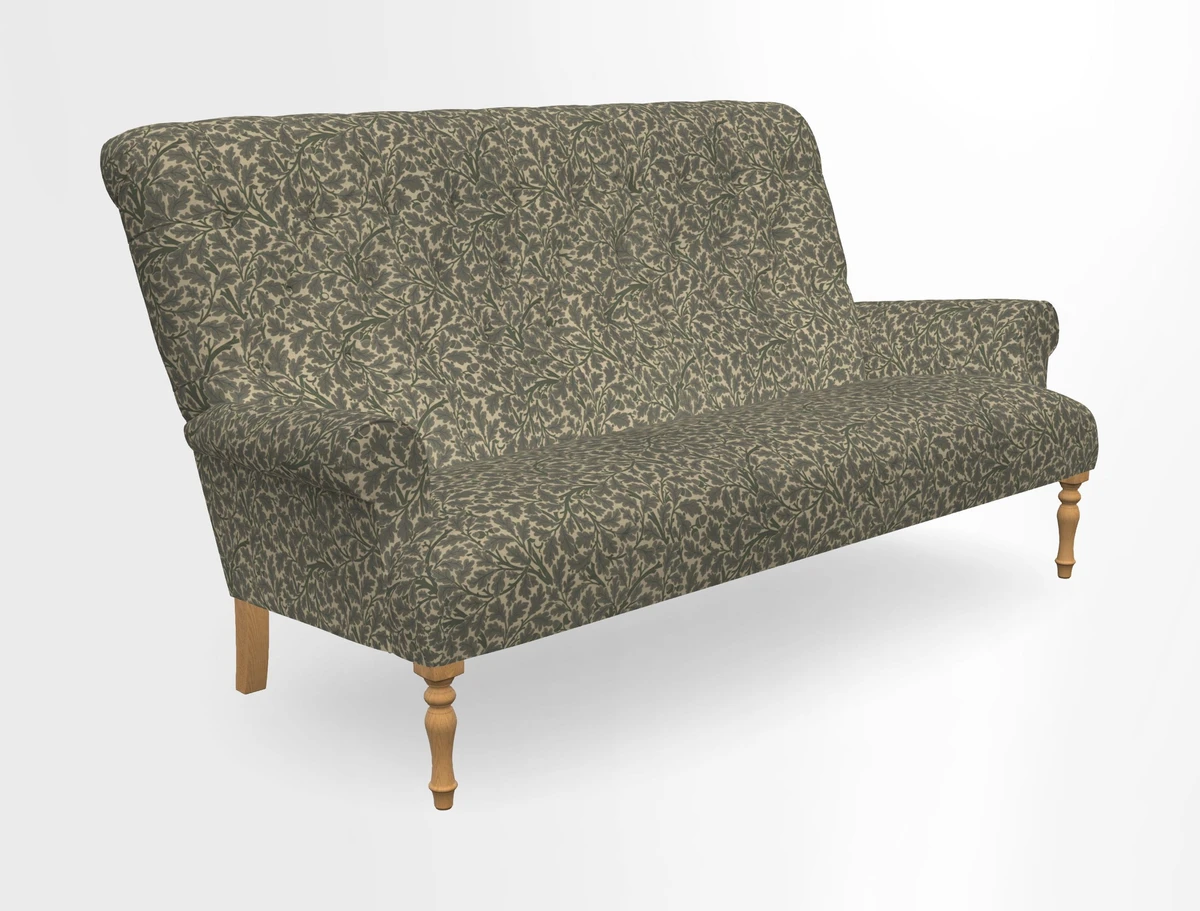 Chelsham 3 seater sofa in Two Tone Plain Biscuit