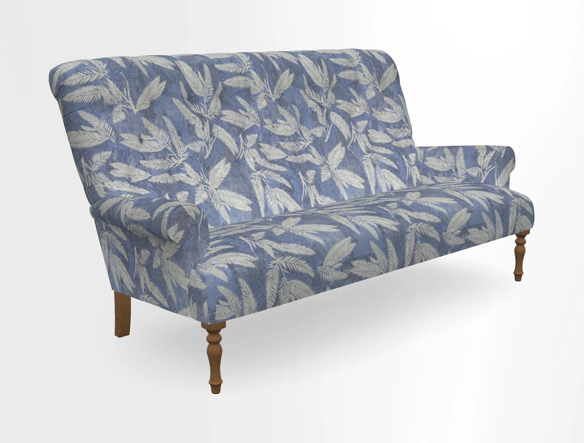 Chelsham 3 seater sofa in Two Tone Plain Biscuit