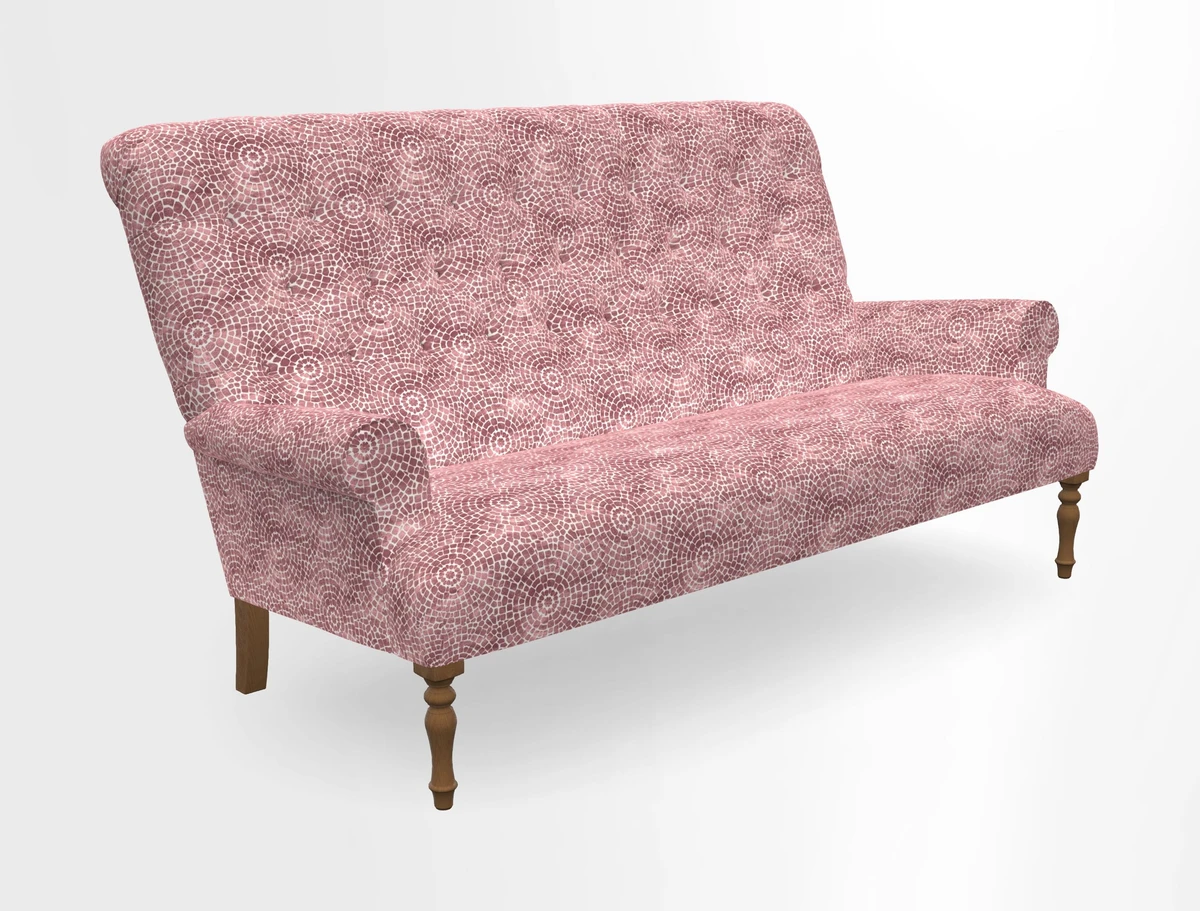 Chelsham 3 seater sofa in Two Tone Plain Biscuit