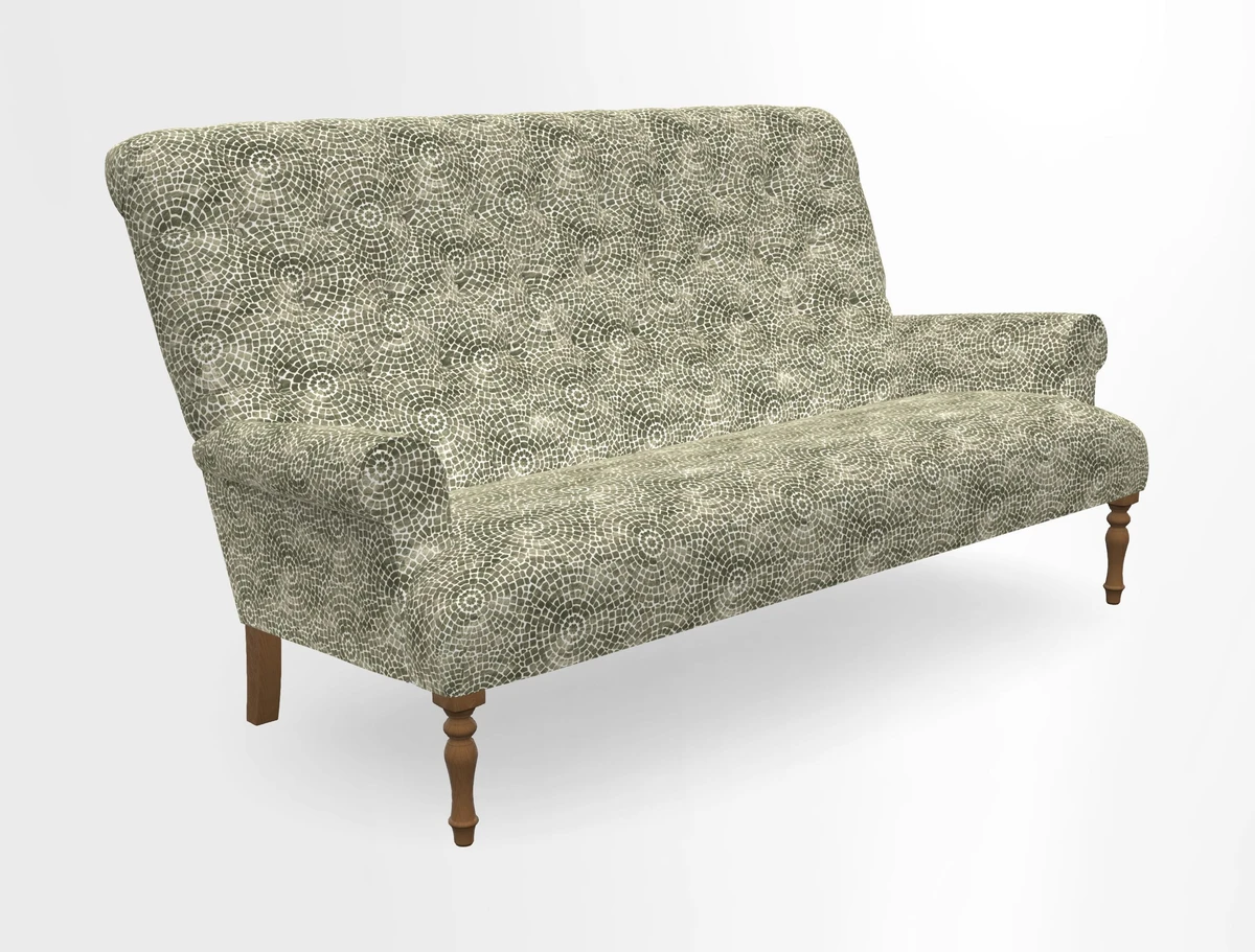 Chelsham 3 seater sofa in Two Tone Plain Biscuit