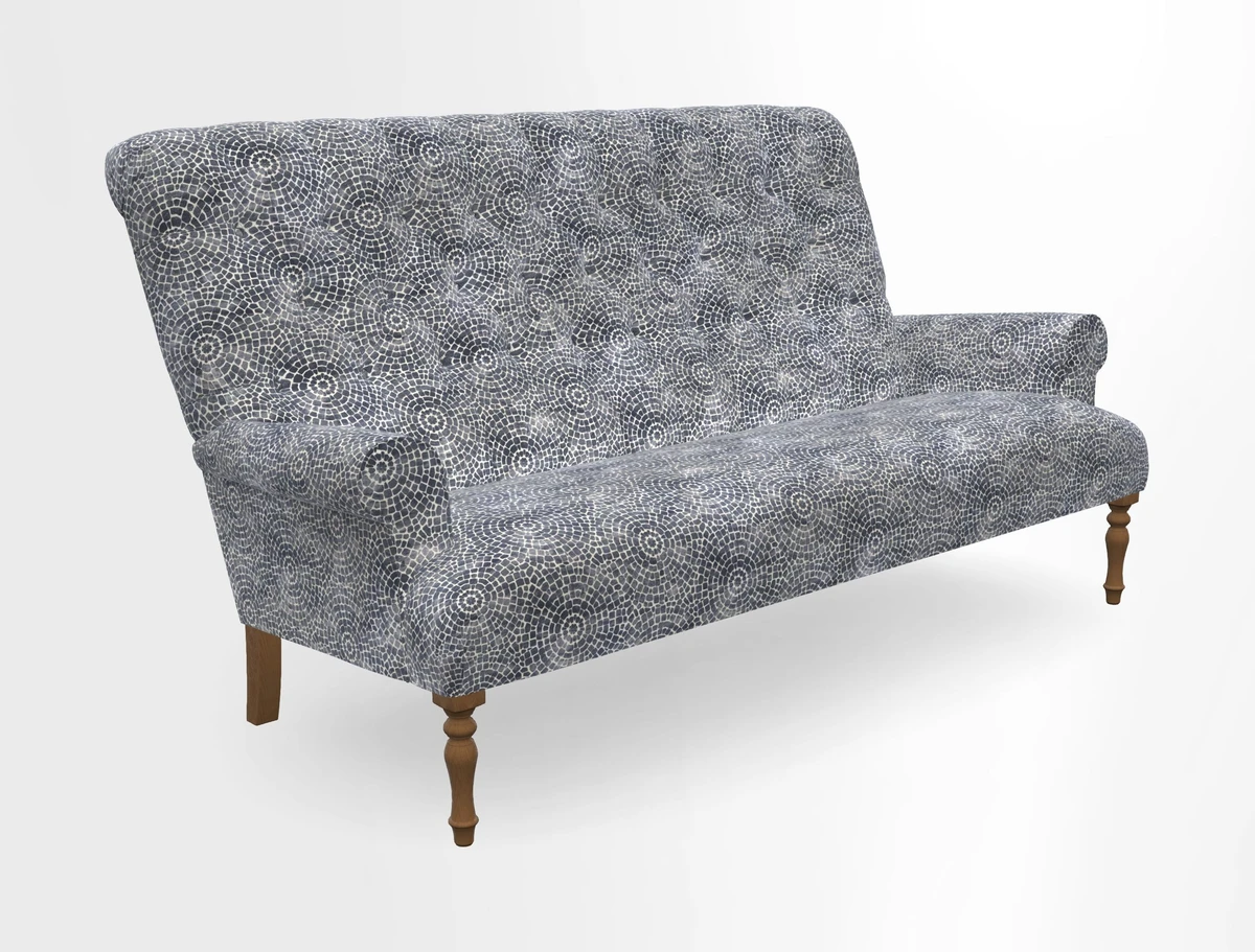 Chelsham 3 seater sofa in Two Tone Plain Biscuit