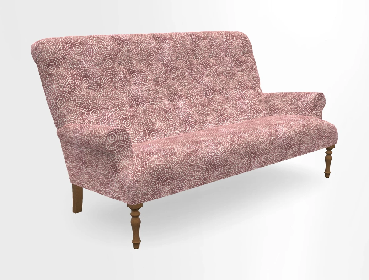 Chelsham 3 seater sofa in Two Tone Plain Biscuit