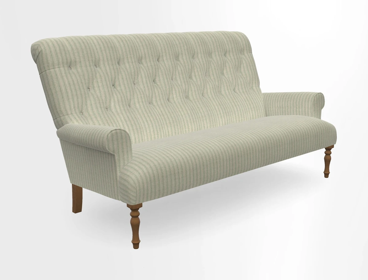 Chelsham 3 seater sofa in Two Tone Plain Biscuit