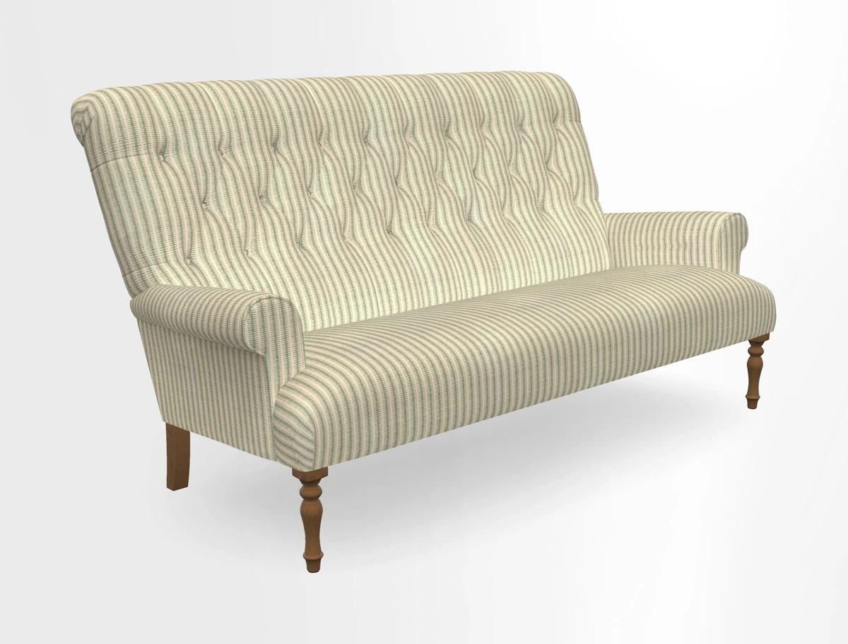 Chelsham 3 seater sofa in Two Tone Plain Biscuit