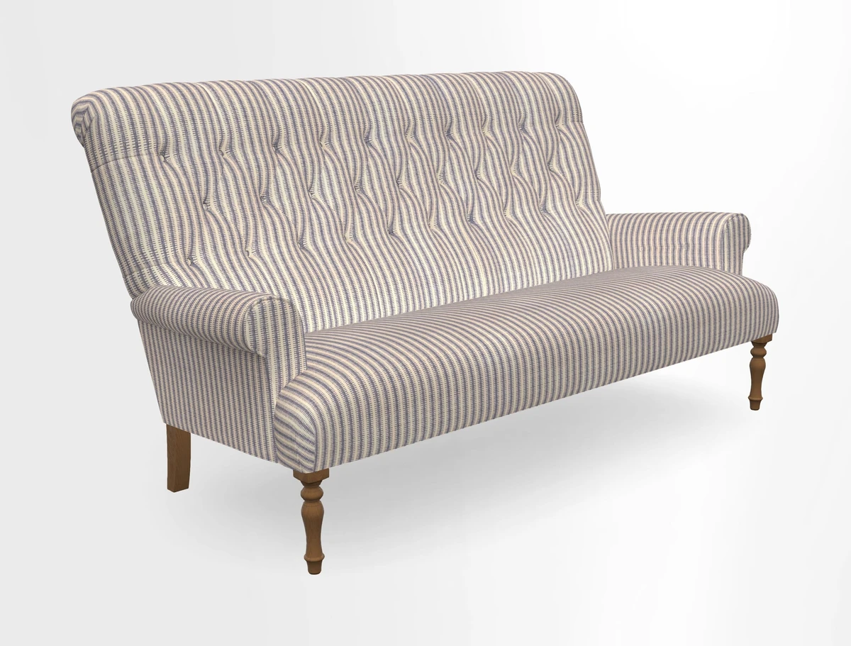 Chelsham 3 seater sofa in Two Tone Plain Biscuit