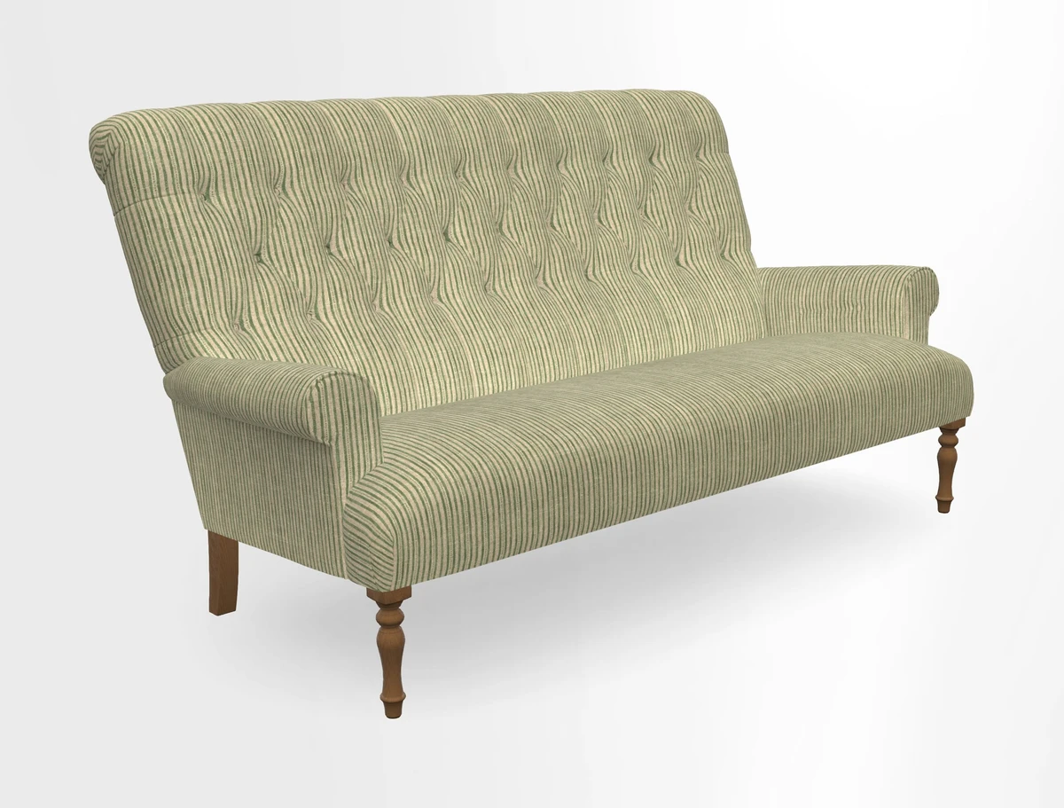 Chelsham 3 seater sofa in Two Tone Plain Biscuit