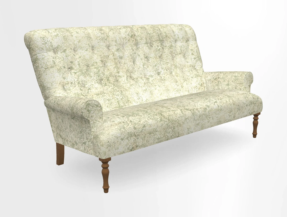 Chelsham 3 seater sofa in Two Tone Plain Biscuit