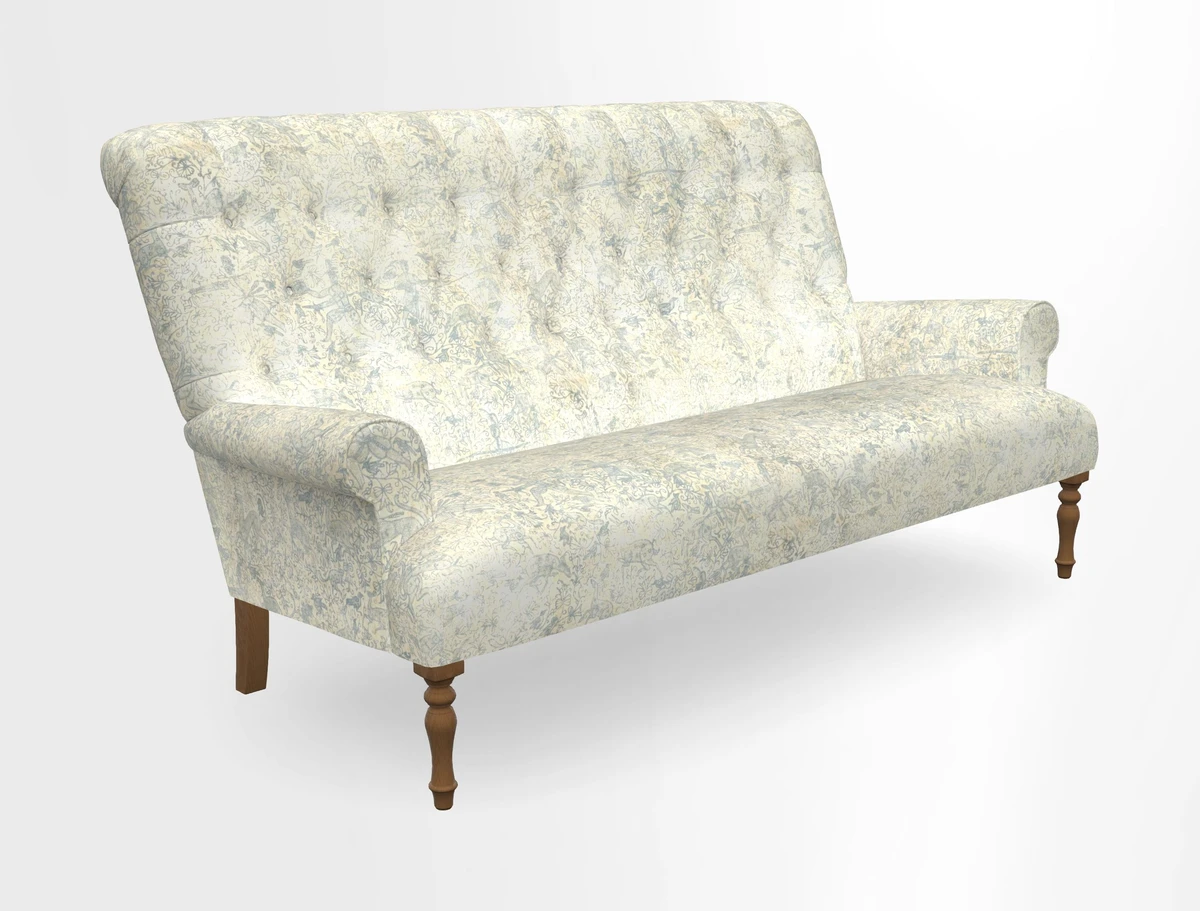 Chelsham 3 seater sofa in Two Tone Plain Biscuit