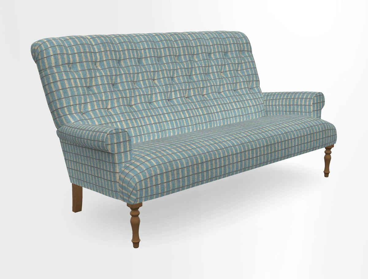 Chelsham 3 seater sofa in Two Tone Plain Biscuit