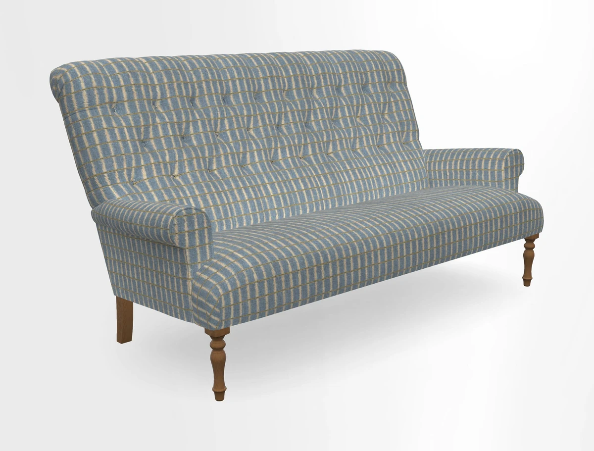 Chelsham 3 seater sofa in Two Tone Plain Biscuit