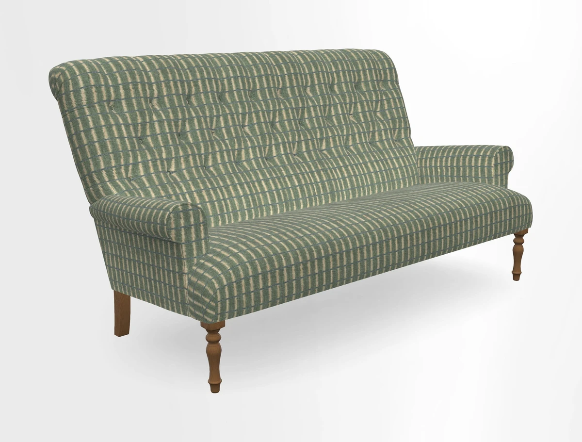 Chelsham 3 seater sofa in Two Tone Plain Biscuit