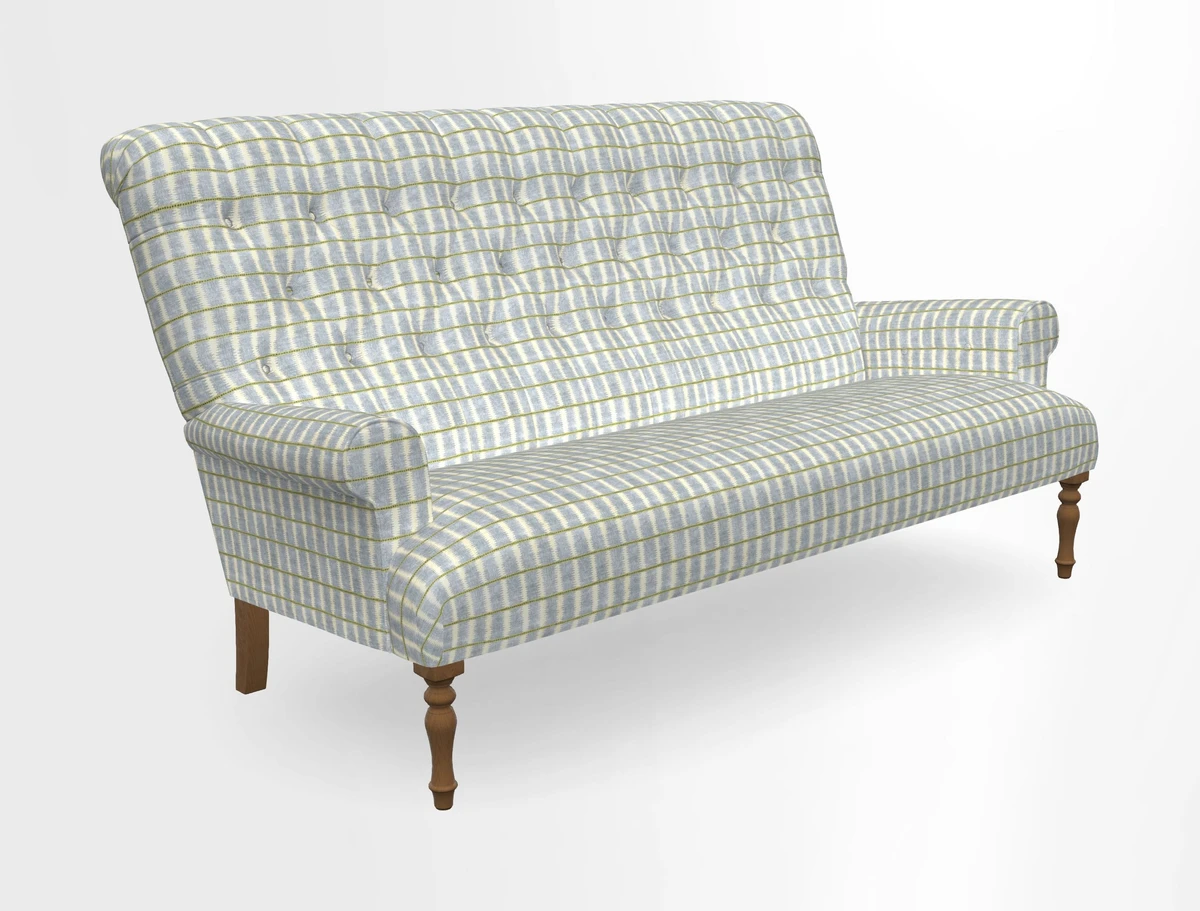 Chelsham 3 seater sofa in Two Tone Plain Biscuit