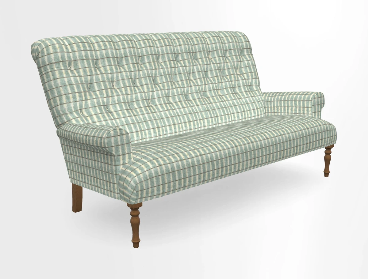 Chelsham 3 seater sofa in Two Tone Plain Biscuit