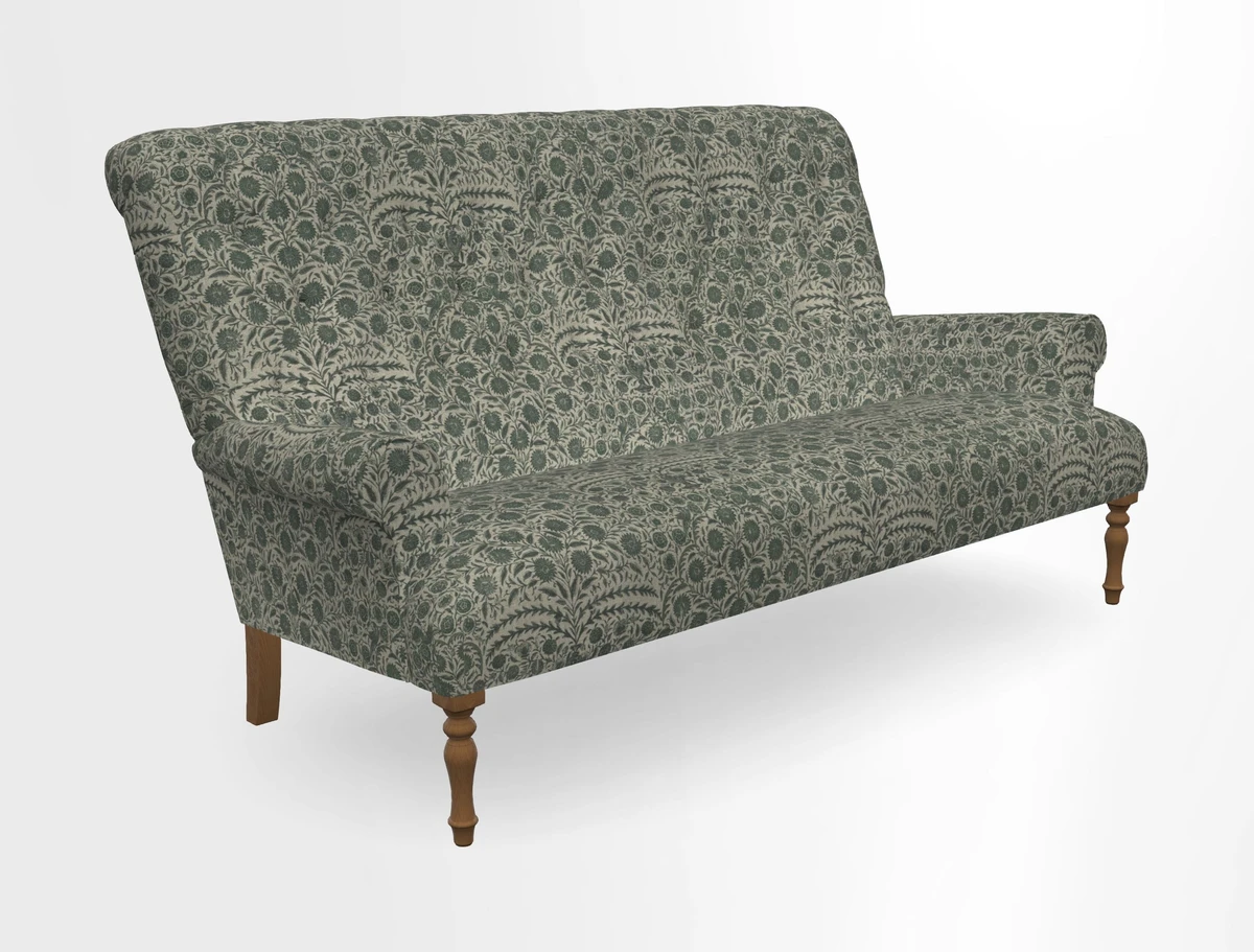 Chelsham 3 seater sofa in Two Tone Plain Biscuit