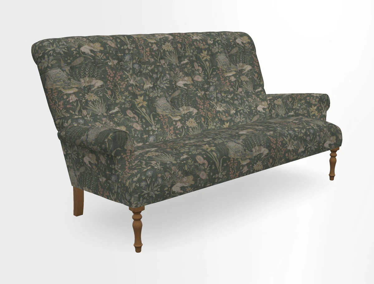 Chelsham 3 seater sofa in Two Tone Plain Biscuit