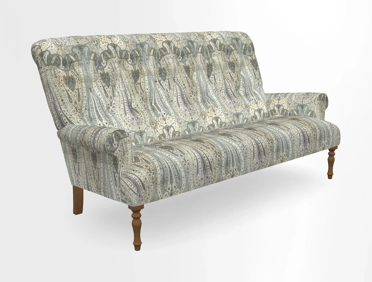 Chelsham 3 seater sofa in Two Tone Plain Biscuit