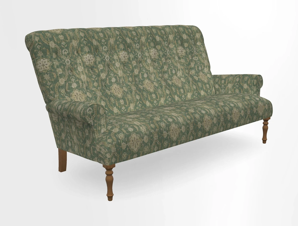 Chelsham 3 seater sofa in Two Tone Plain Biscuit