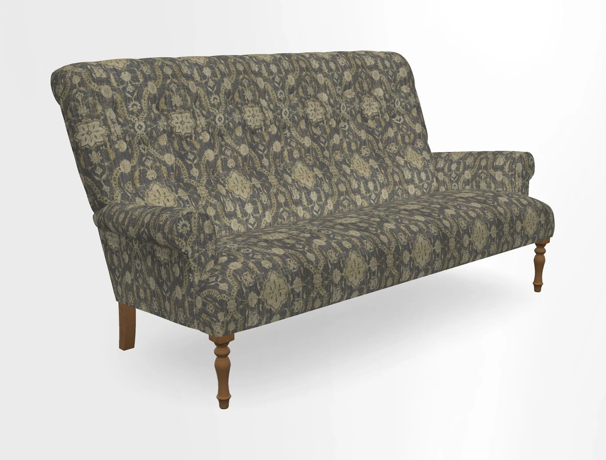Chelsham 3 seater sofa in Two Tone Plain Biscuit