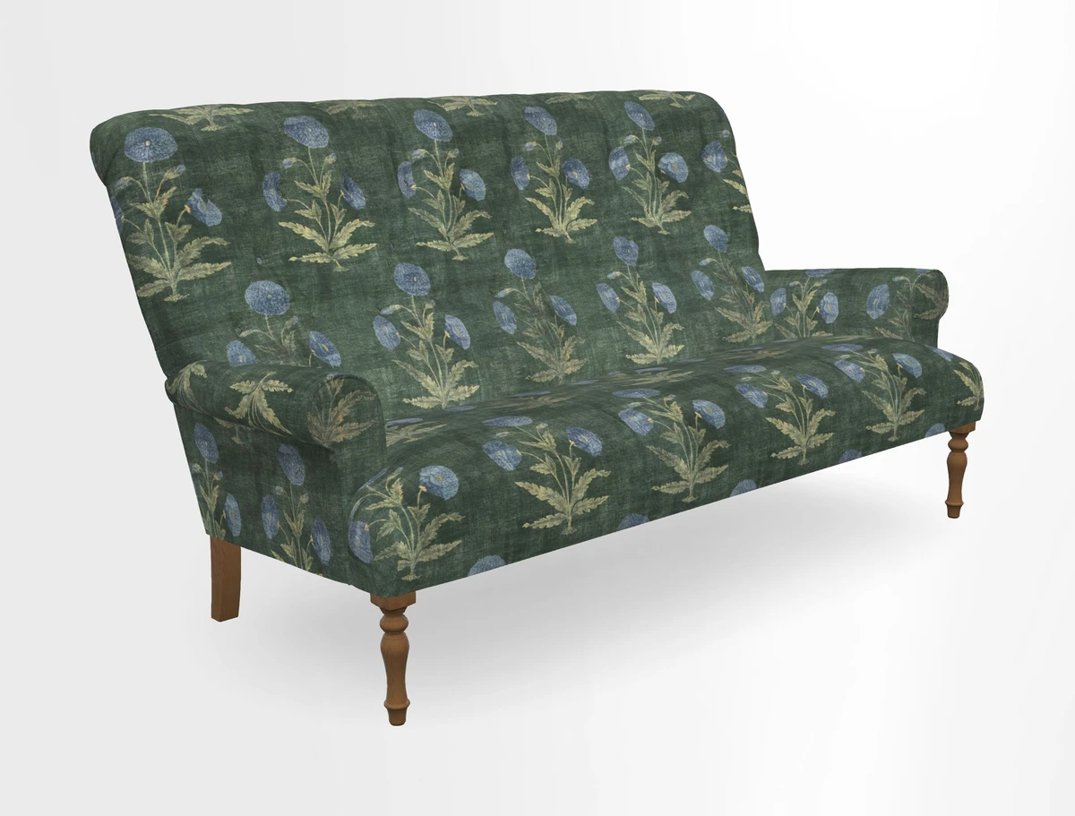 Chelsham 3 seater sofa in Two Tone Plain Biscuit