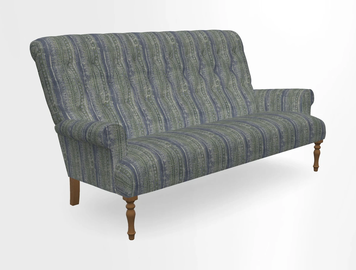 Chelsham 3 seater sofa in Two Tone Plain Biscuit