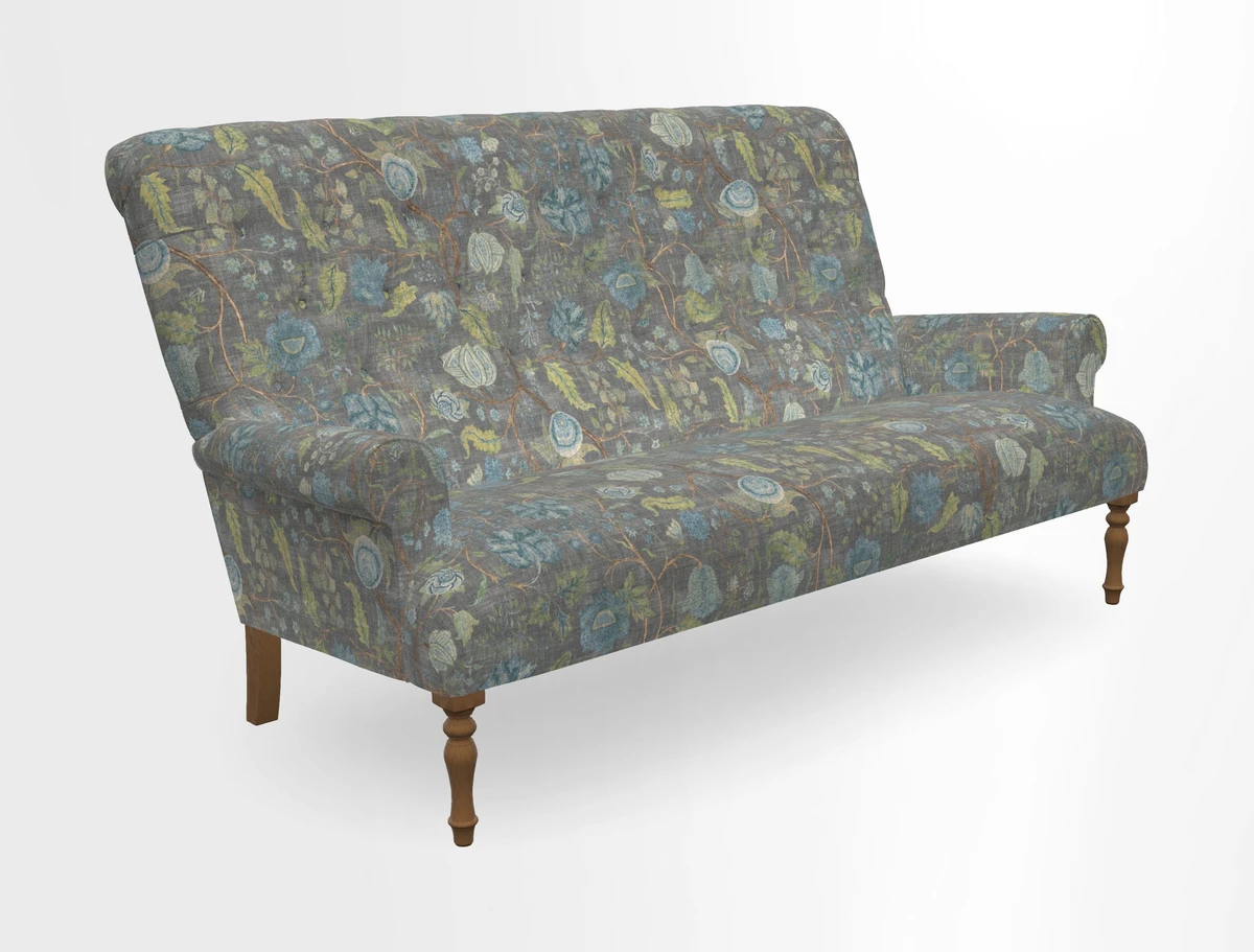 Chelsham 3 seater sofa in Two Tone Plain Biscuit