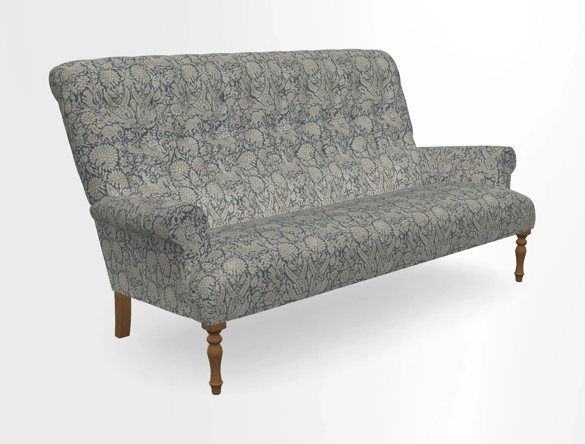 Chelsham 3 seater sofa in Two Tone Plain Biscuit